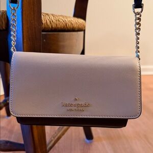 Kate Spade Cream and Black Crossbody Bag